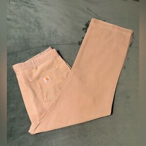 Carhartt Khaki Utility Pants, Size: 40W x 32L, (5326)
